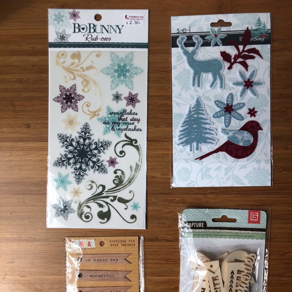 Miscellaneous crafting supplies